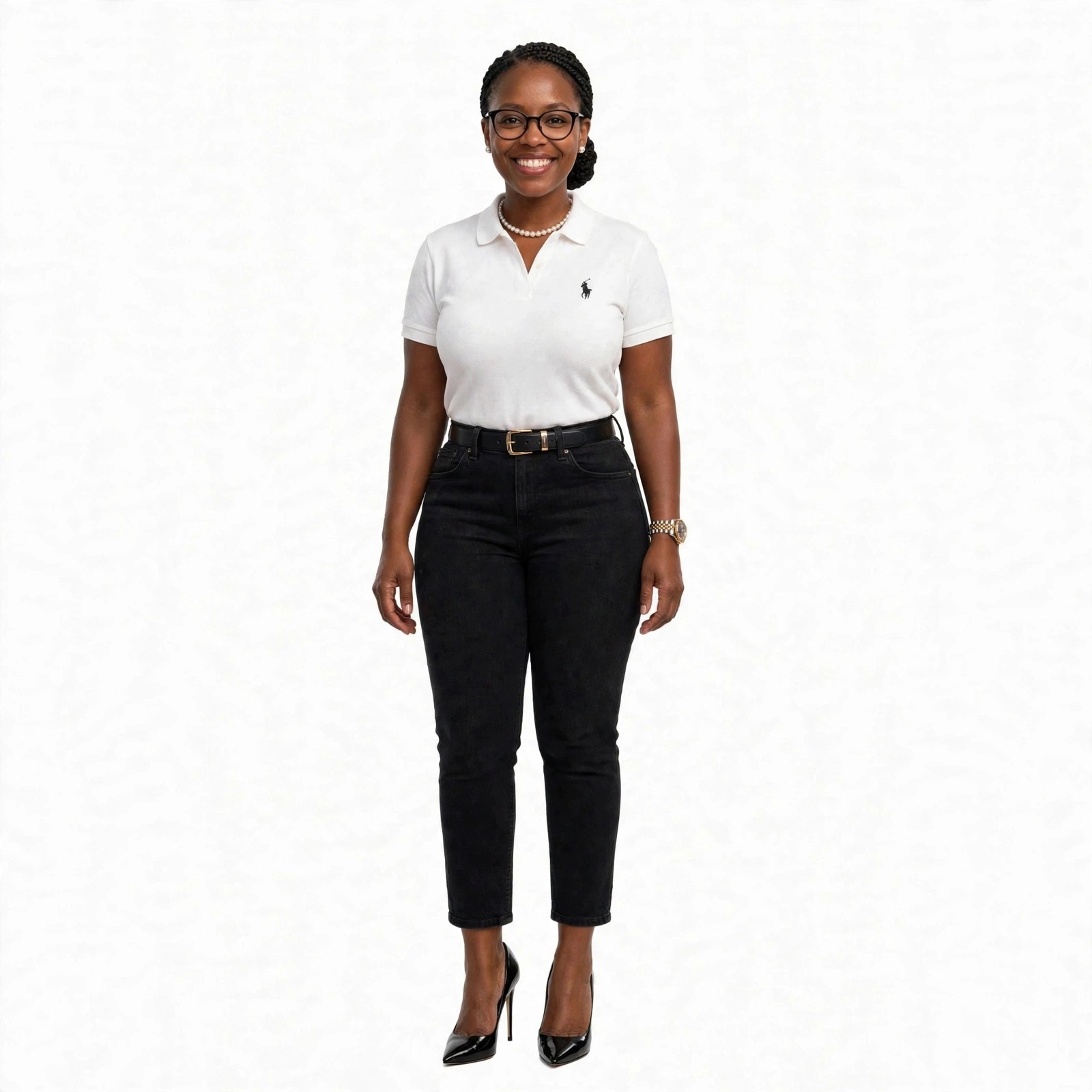 Samantha, full-length portrait